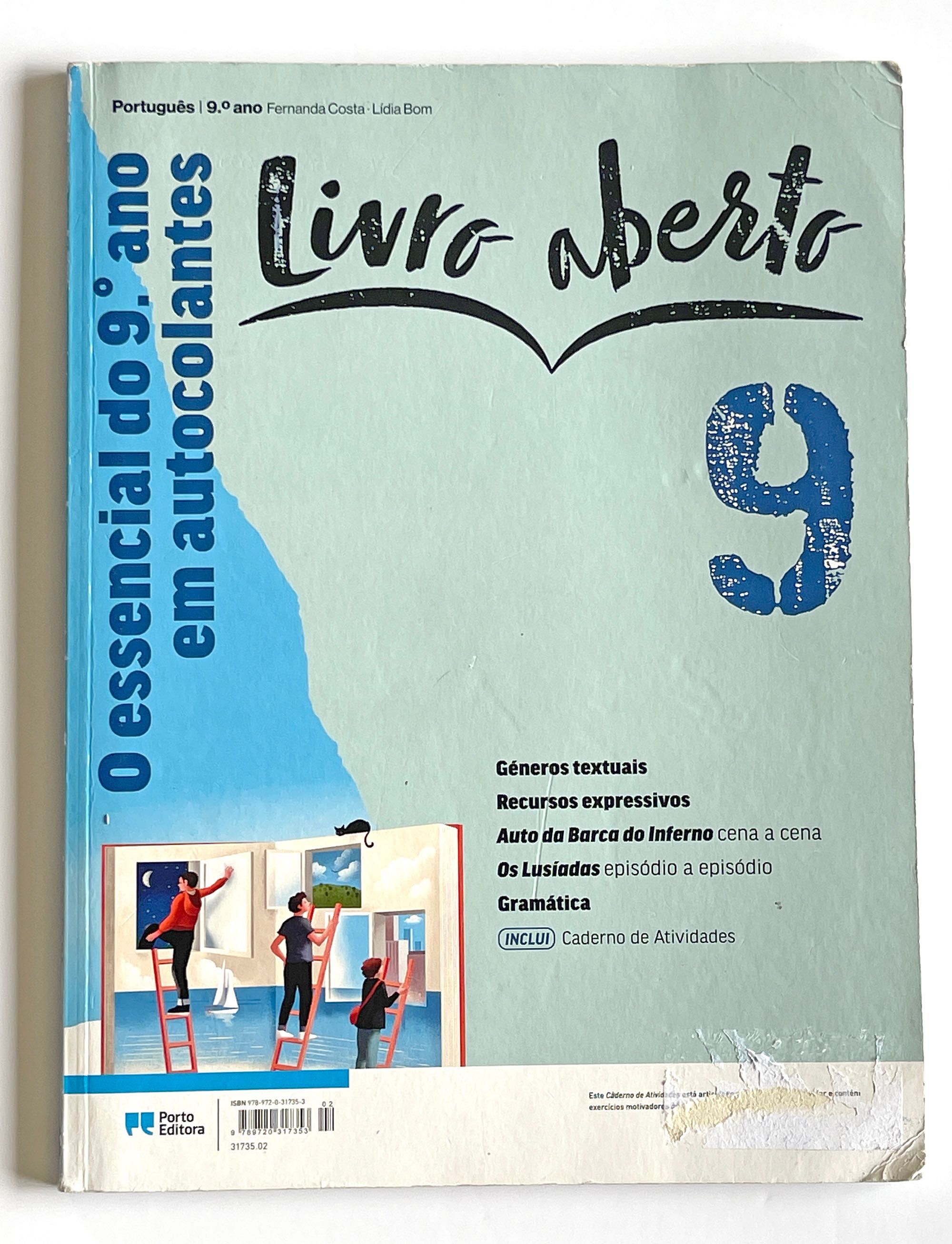 Caderno atividades Português 9.º