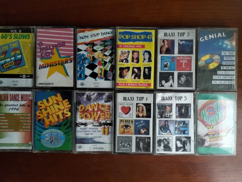 Antigas K'7s de música