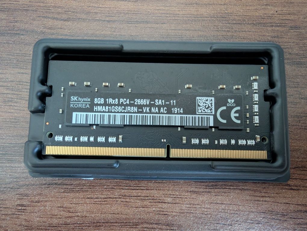 Оперативна пам'ять SK Hynix 8gb 2666mhz DDR4  SO-DIMM