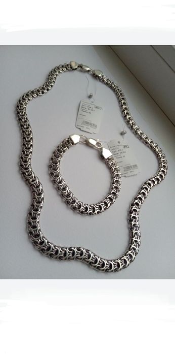 Серебряная массивная мужская цепочка Рамзес 80 грамм 65 см серебро 925