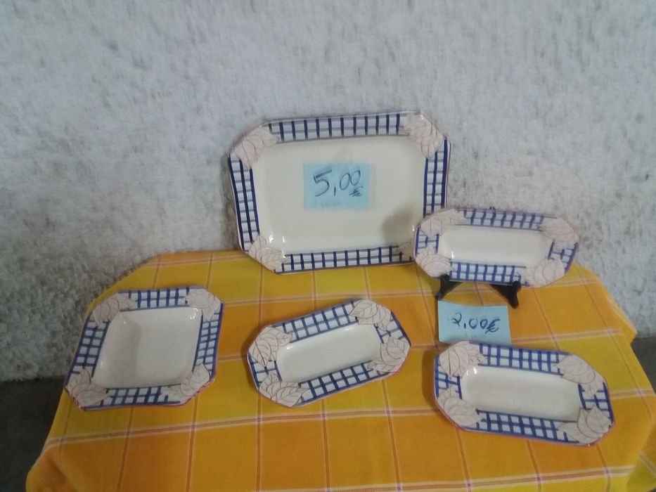 Pratos e outras tapeçarias