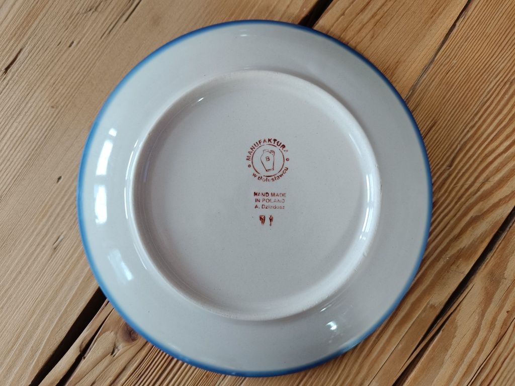 Bolesławiec talerz deserowy ok. 19 cm