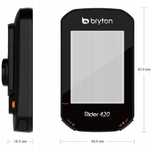 Licznik rowerowy bezprzewodowy BRYTON Rider 420H