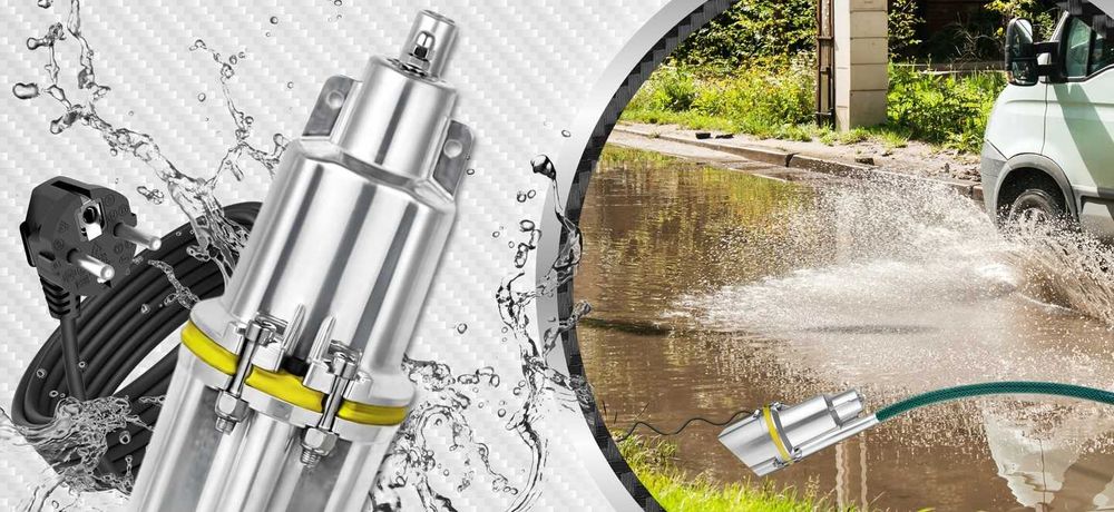 Pompa ruska nurek do wody czystej brudnej