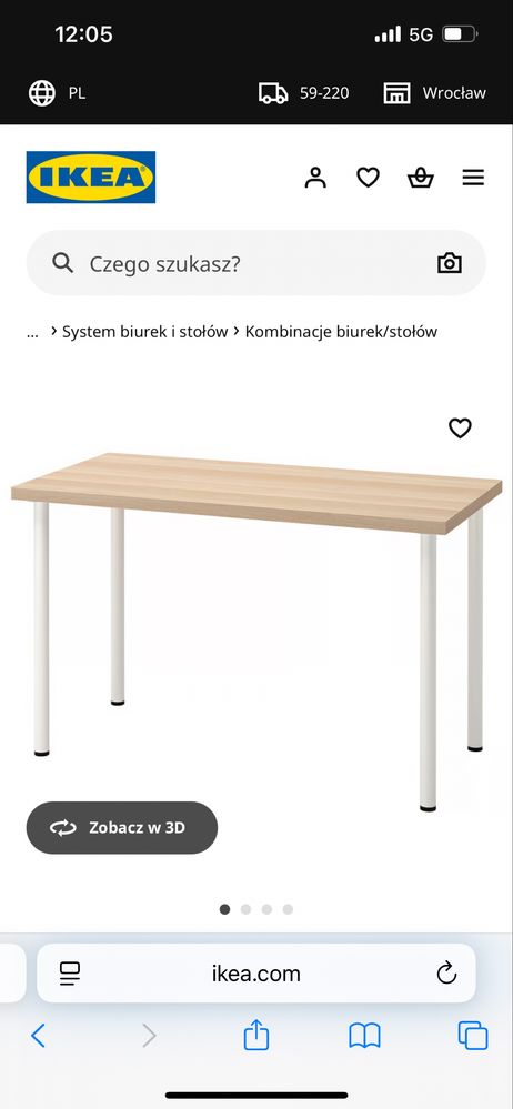 Sprzedam biurko i krzeslo obrotowe