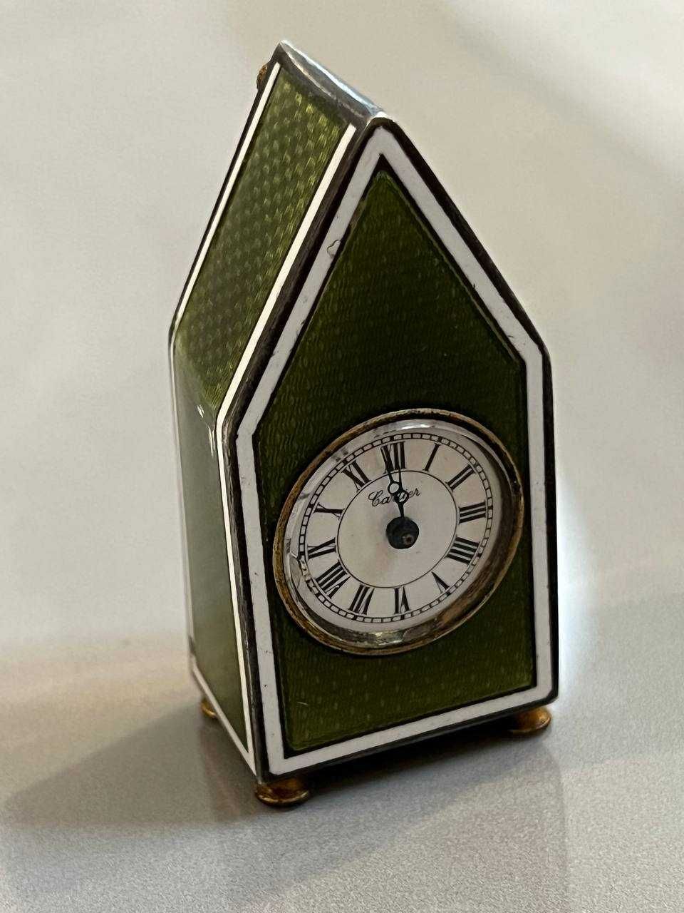 Cartier Desk Clock Vintage Zegarek Stołowy