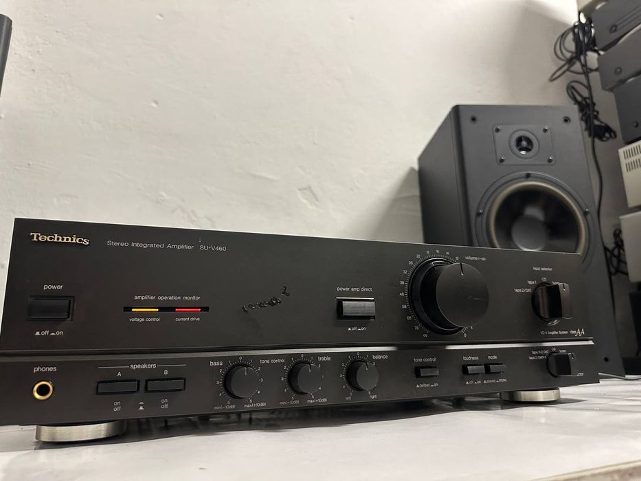 Wzmacniacz stereo Technics SU-V 460, 2*120 Watt, Japan