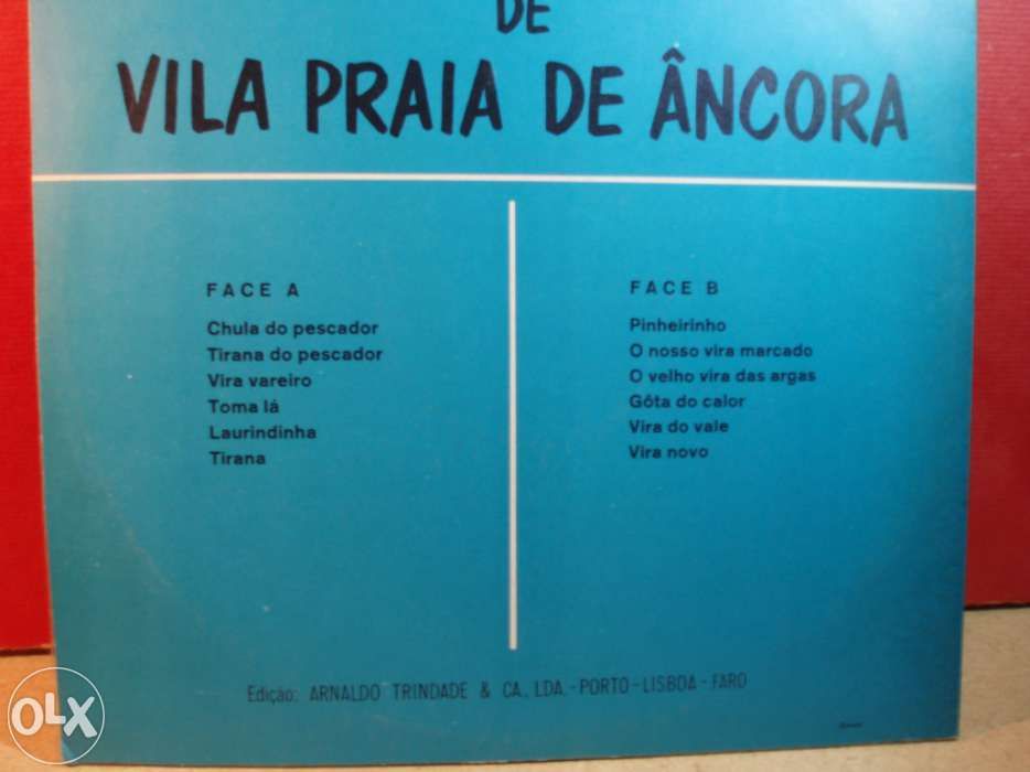 Disco vinil LP, do Rancho Etnográfico de Vila Praia de Âncora - como n