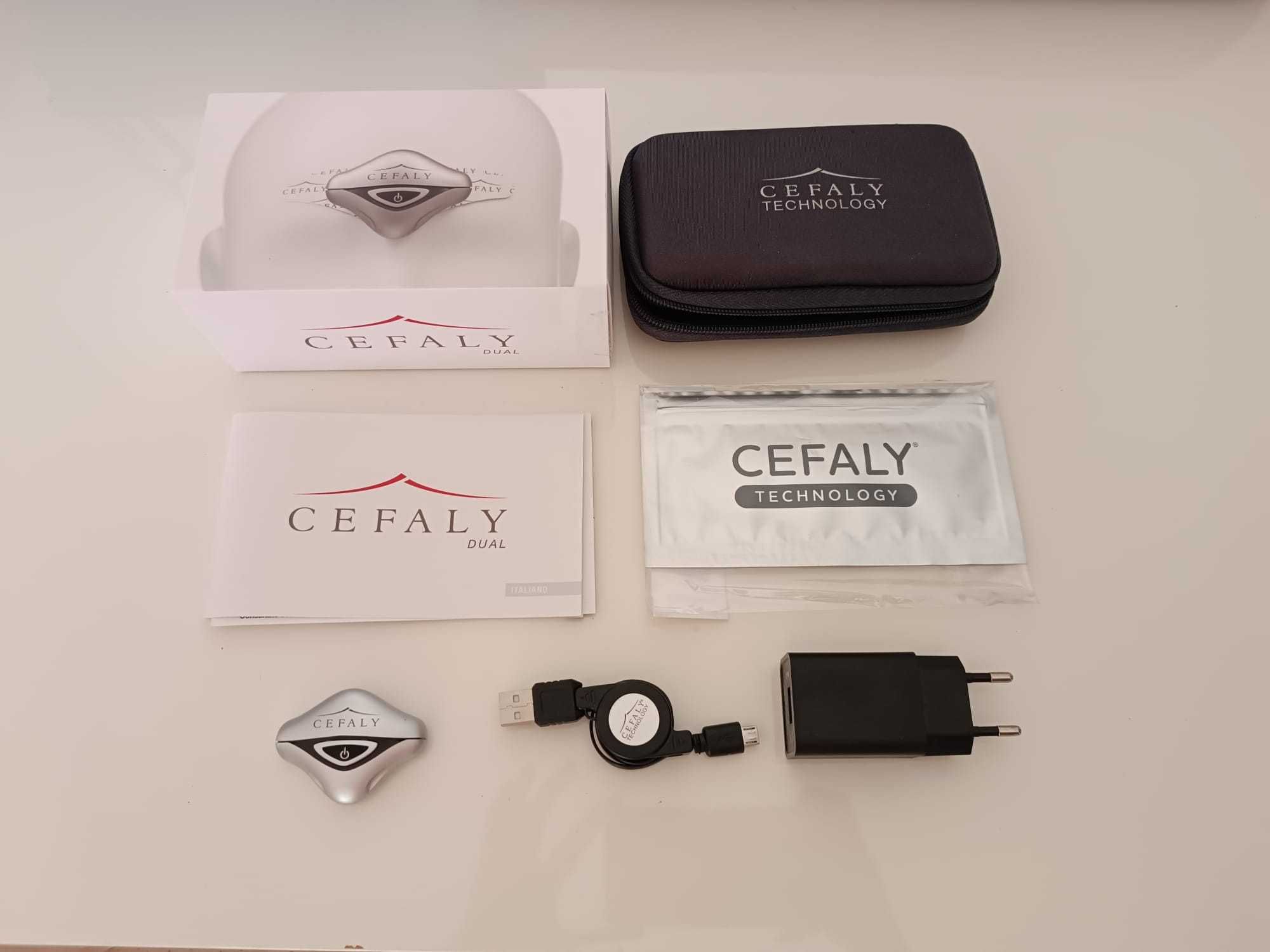 Cefaly Dual com elétrodo - tratar enxaquecas sem medicamentos