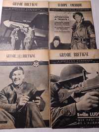 Gazetki wojenne Grande Bretagne 1944,1945 Ciekawostka