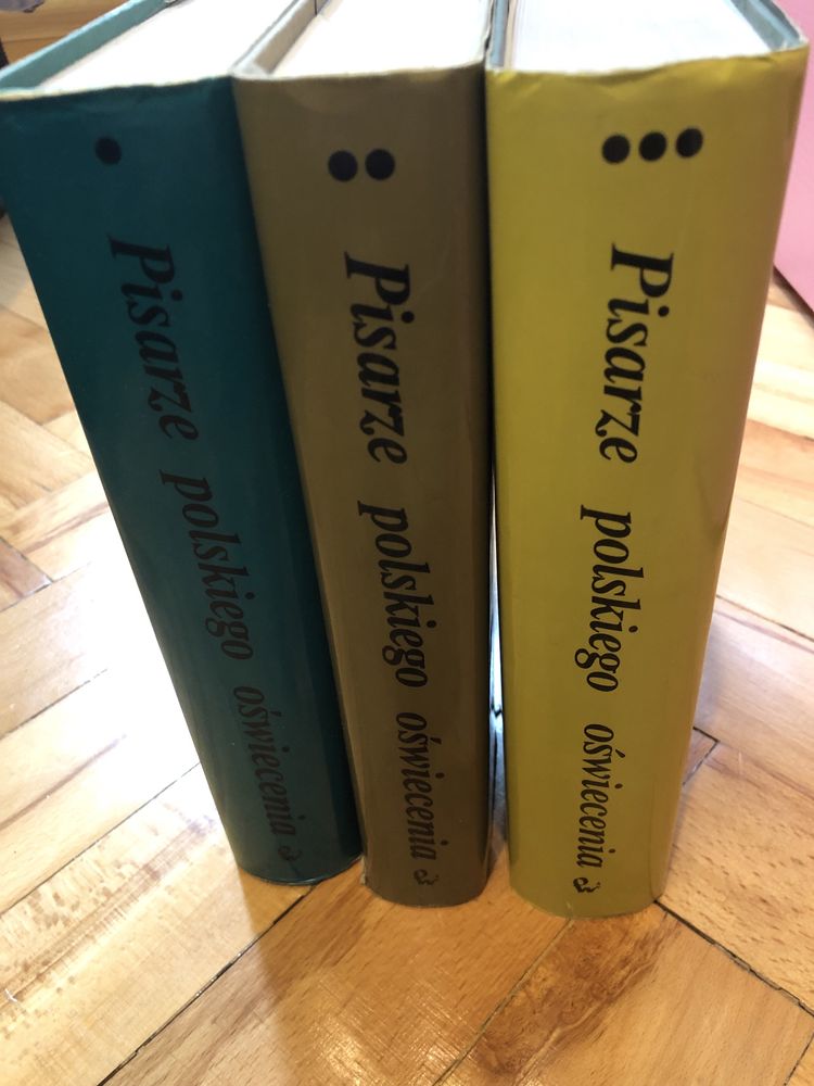 Pisarze polskiego oświecenia. T. 1,2,3