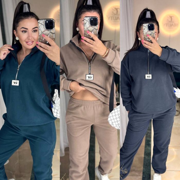 ‼️Жіночий флісовий костюм. Фліс ПОЛАР. Р: 42-44, 46-48, 50-52