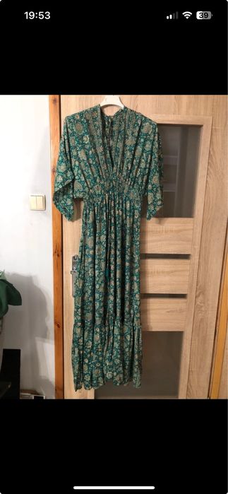 Sukienka dluga art. silk