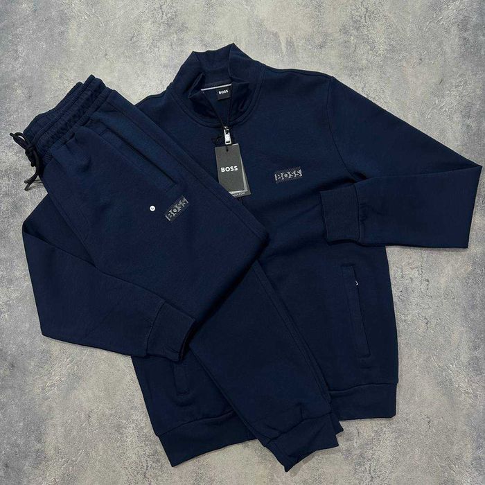 NEW!!!Синій чоловічий спортивний костюм Hugo Boss