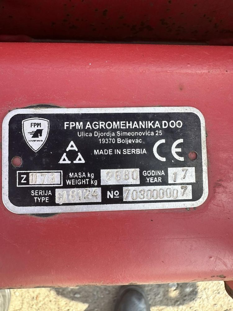 Мульчувальник FPM Agromehanika