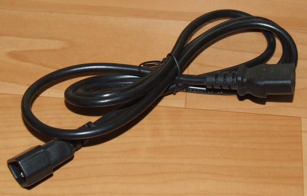 Kabel przedłużacz zasilający TV RTV AGD komputerowego 1,5 m 230V
