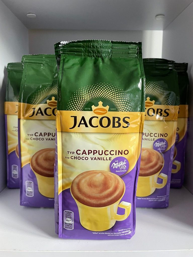 Jacobs Milka Cappuccino waniliowa 500 gram z Niemiec (3 sztuki)