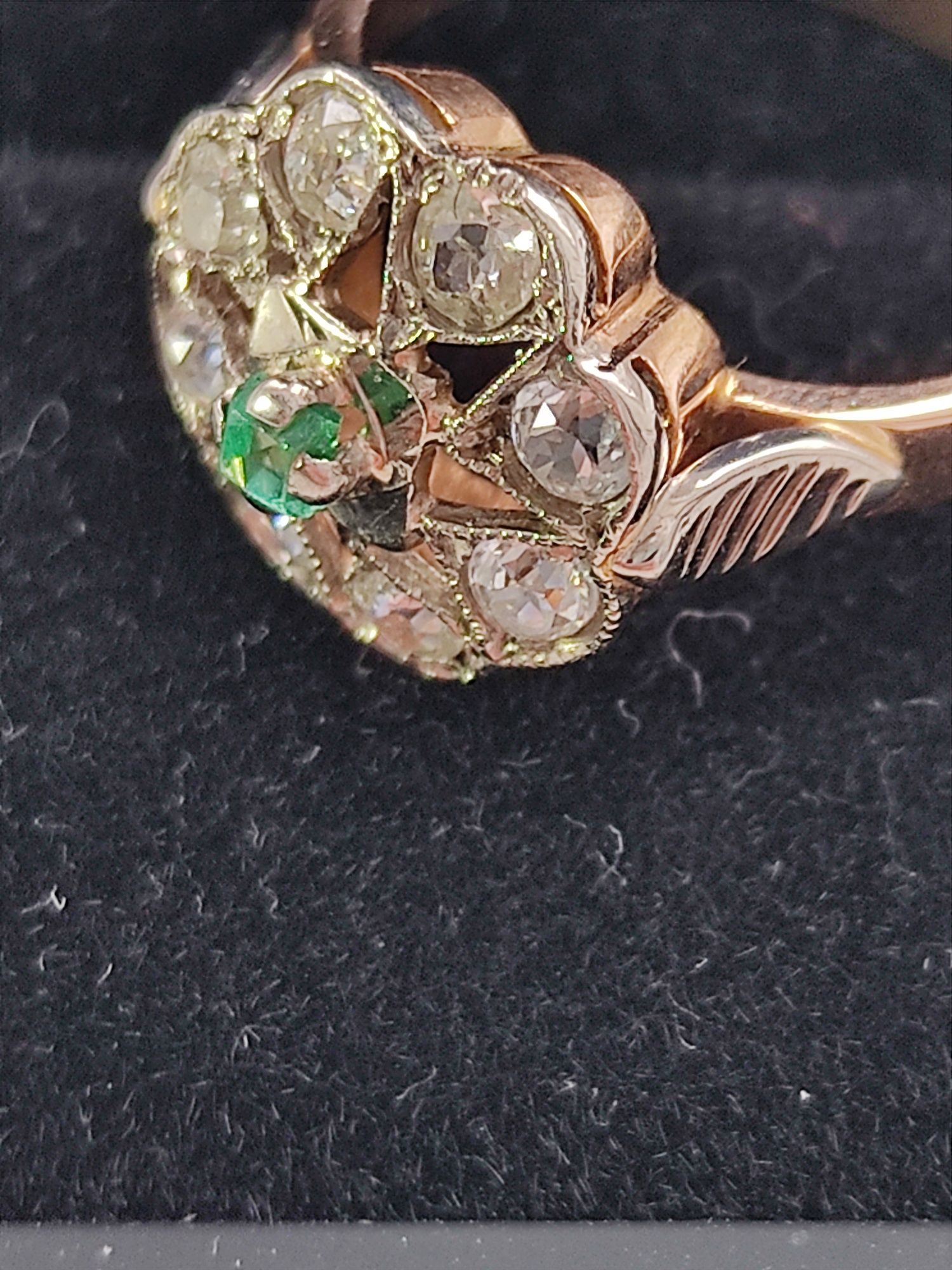 Золотое кольцо с бриллиантами0.50ct.