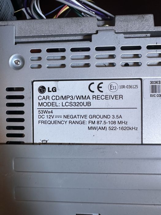 LG автомагнітола LCS320UB