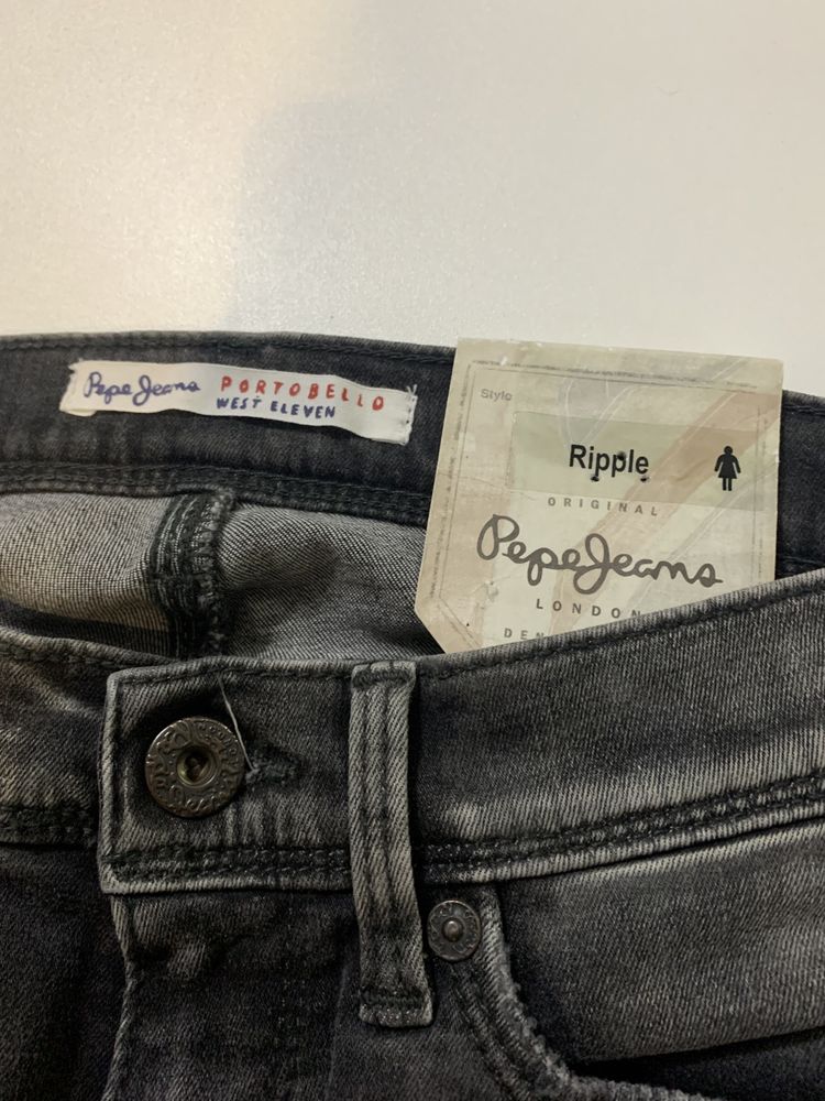 Calças Pepe Jeans cor cinza escura