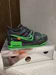 Кросівки OFF WHITE X NIKE AIR RUBBER DUNK green strike