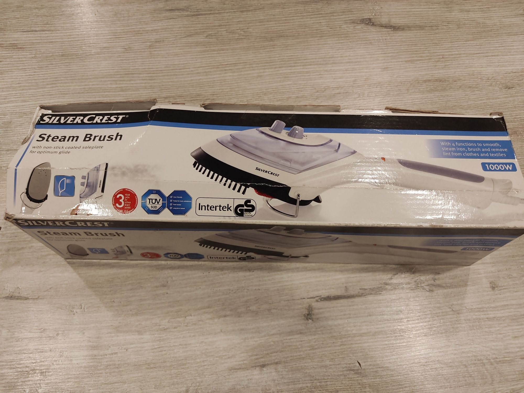 Parownica szczotka parowa żelazko Silvercrest 1000 W SDRB