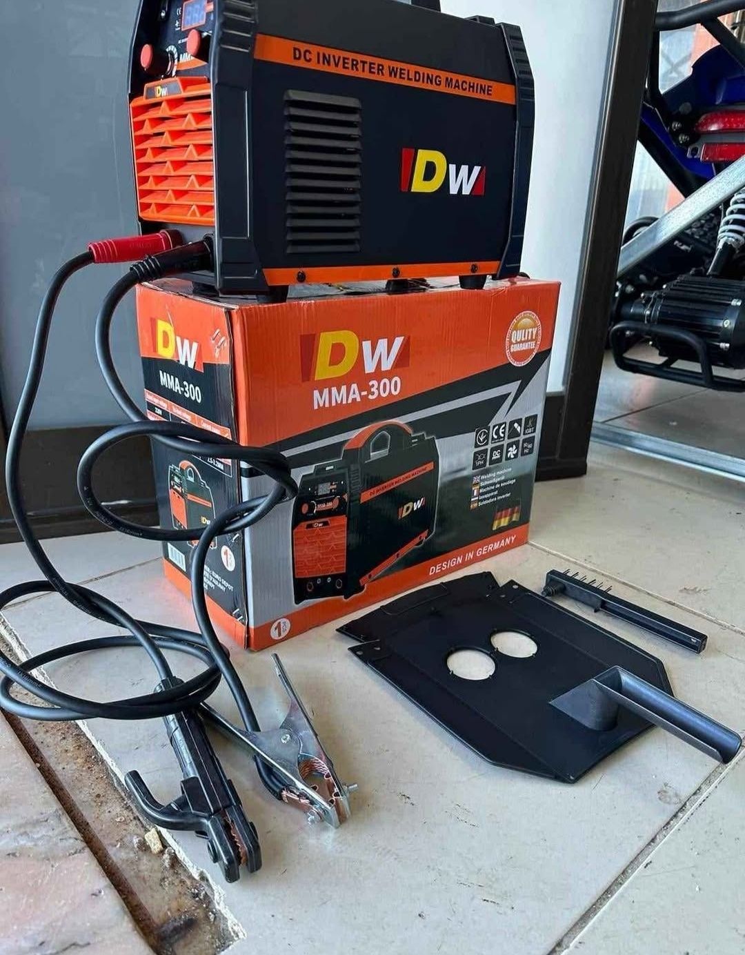 Aparelho soldar inverter 300a marca IDW