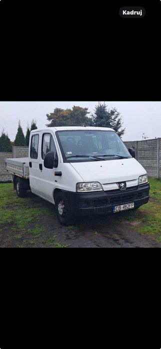 Peugeot boxer 2.2 HDI doka skrzynia brygadówka