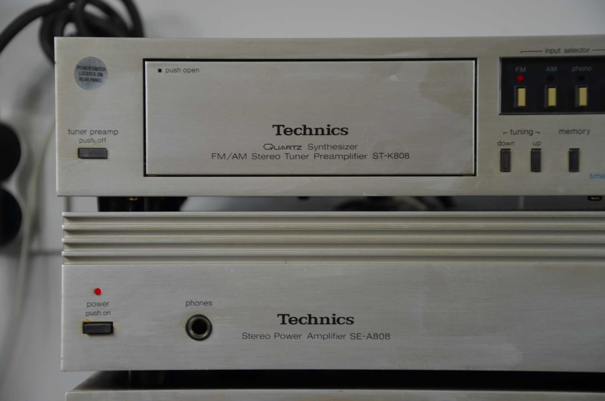 WIEŻA TECHNICS SE-A808 ST-K808 3 segmenty SILVER Okazja