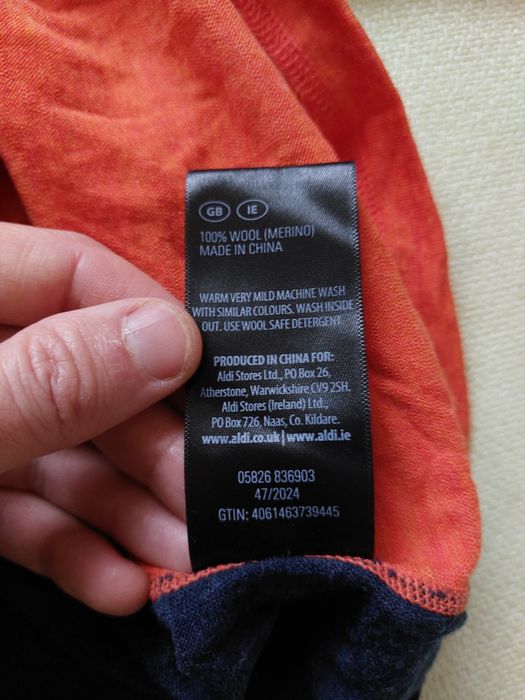 Термобілизна, лонгслів, гольф CRANE, Merino Wool, оригінал