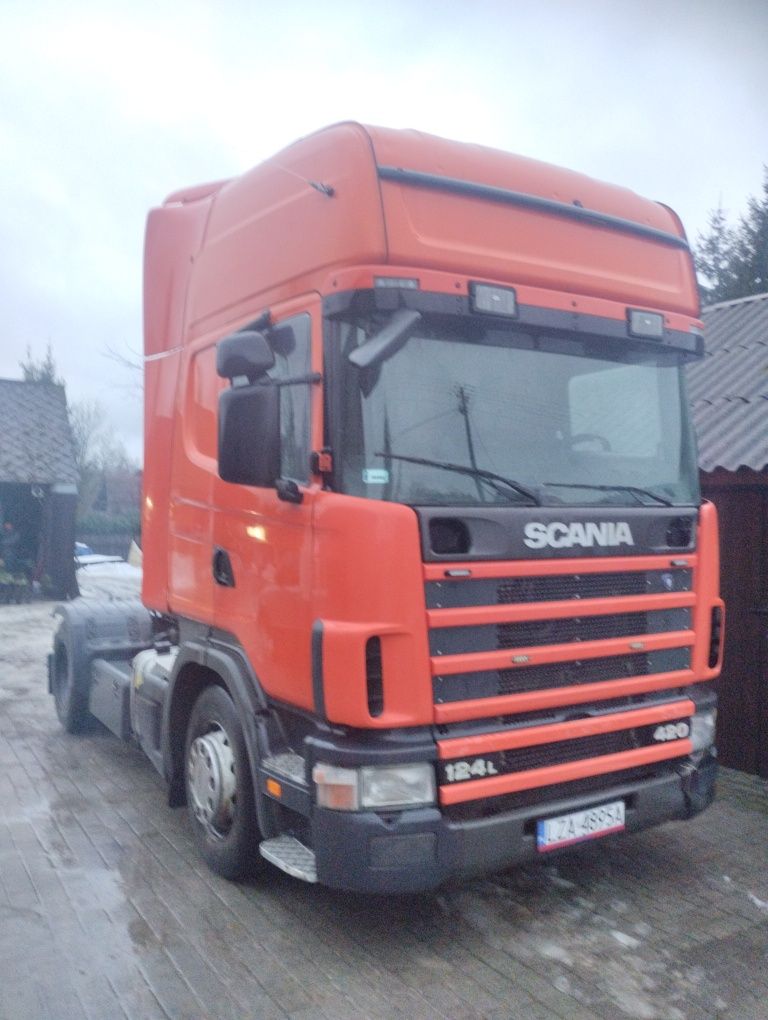 Scania 124 420km z hydraulika