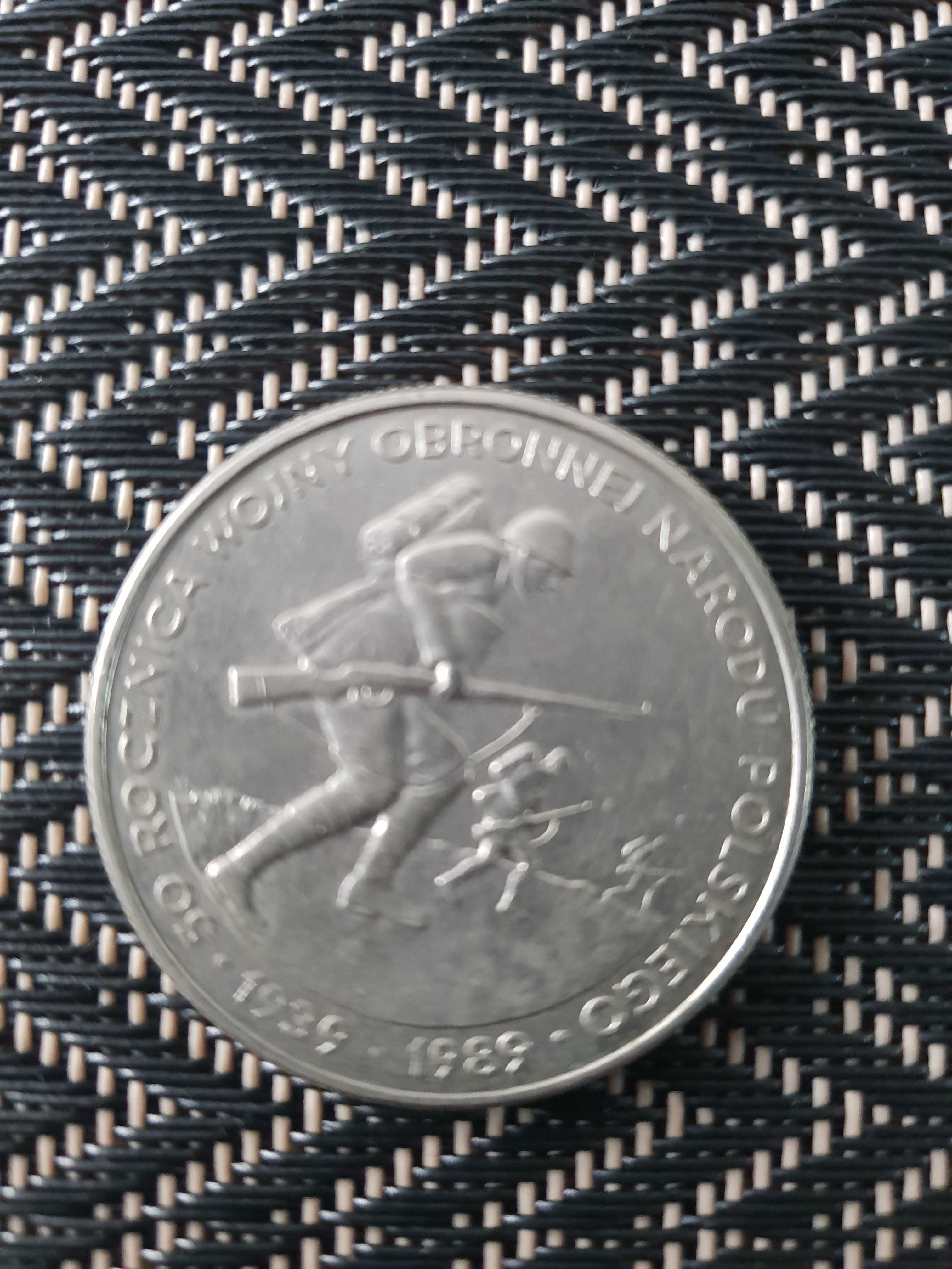Moneta 500 zl na 50 rocznice wybuch wojny