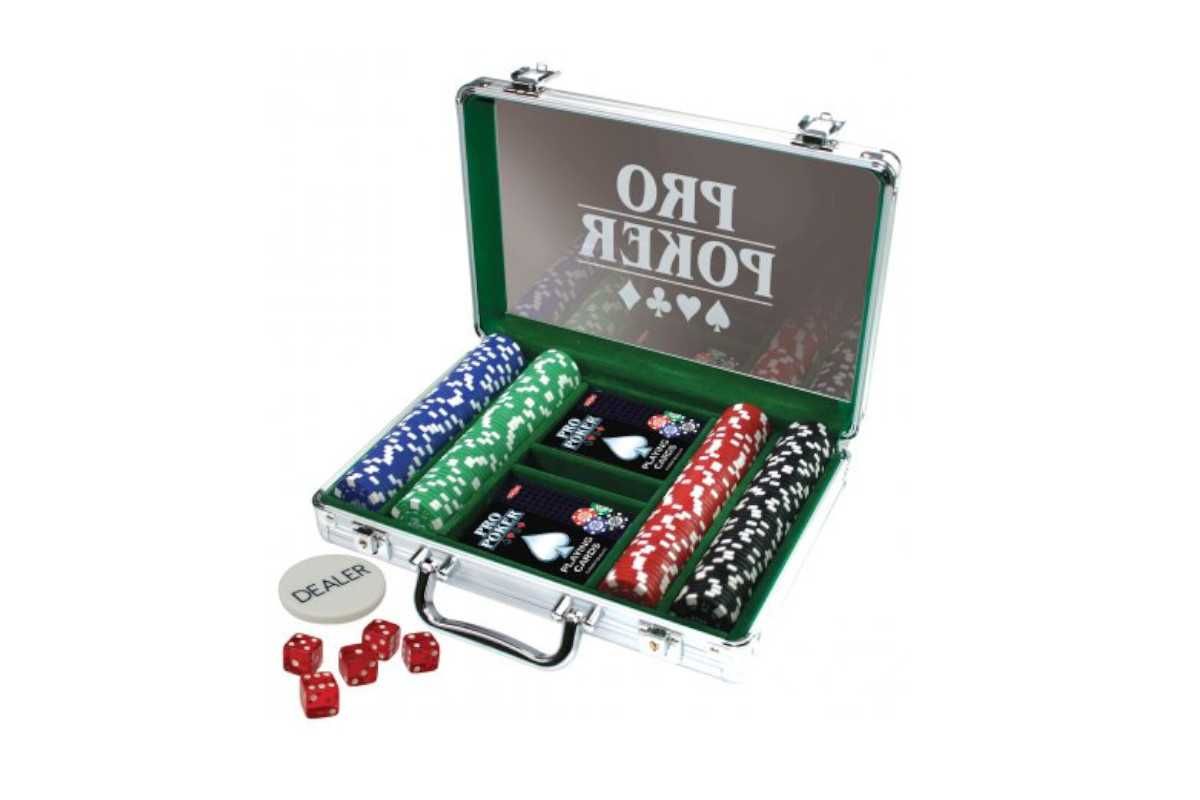 Gra Poker Pro 200 żetonów Tactic 03090