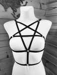 Uprząż harness pentagram szelki pas r S/M Nowy z metką polski produkt