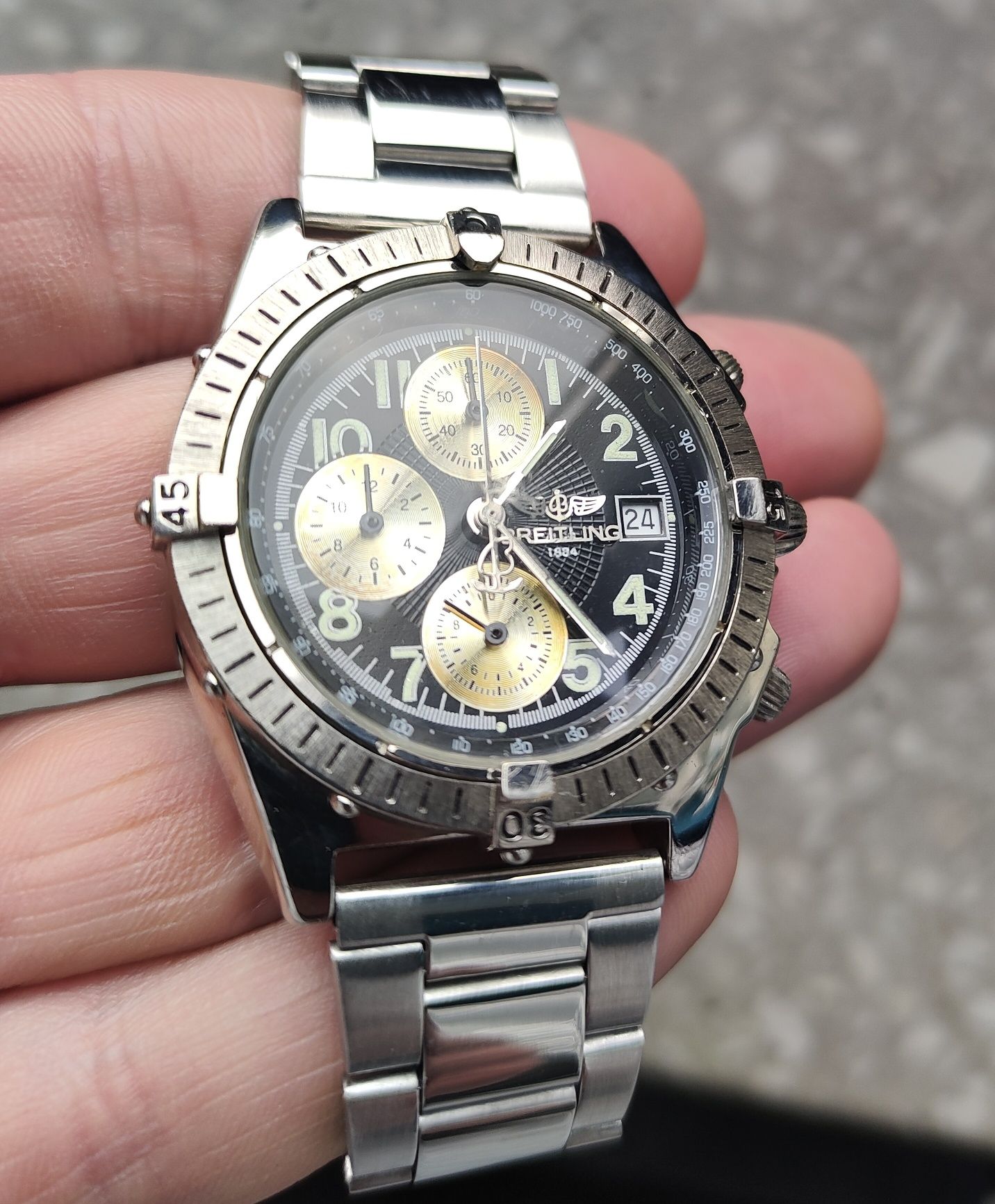 Zegarek Breitling 1884 B13048 Chronograf SWISS