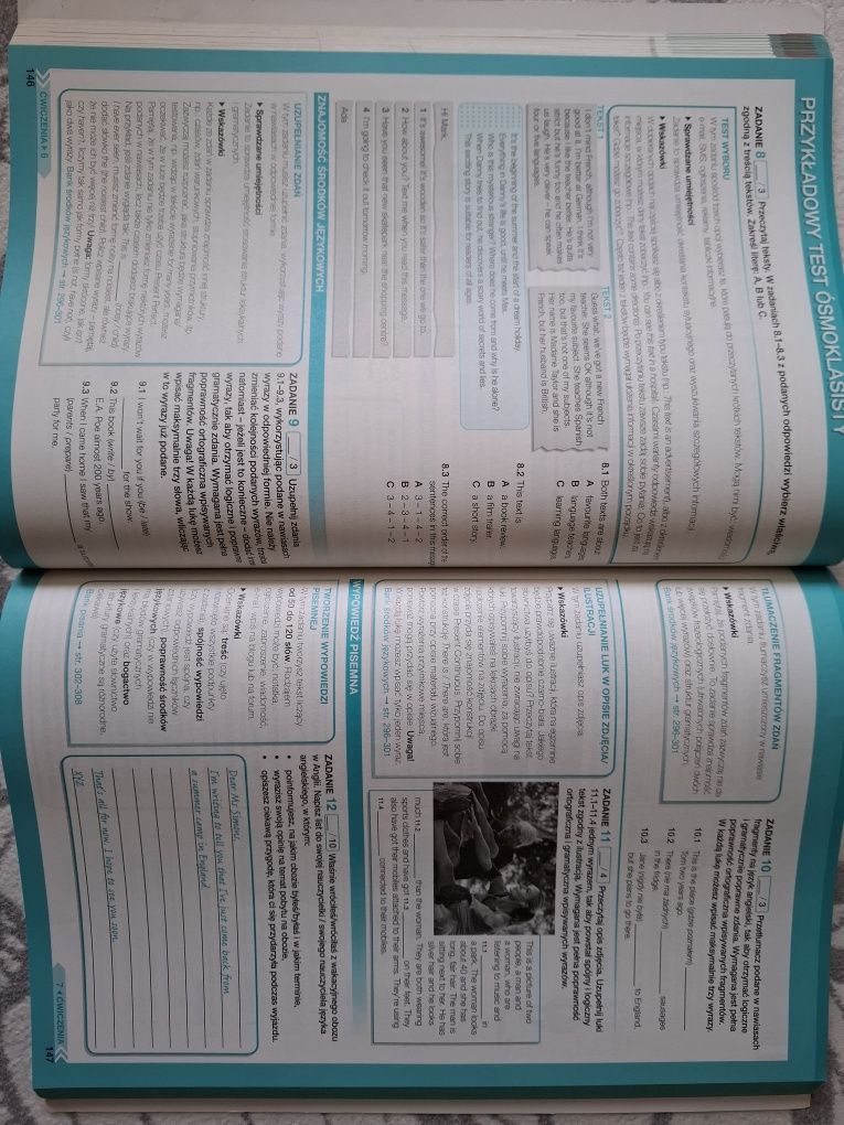 Repetytorium ósmoklasisty. Podręcznik I ćwiczenia 2w1. Pearson.