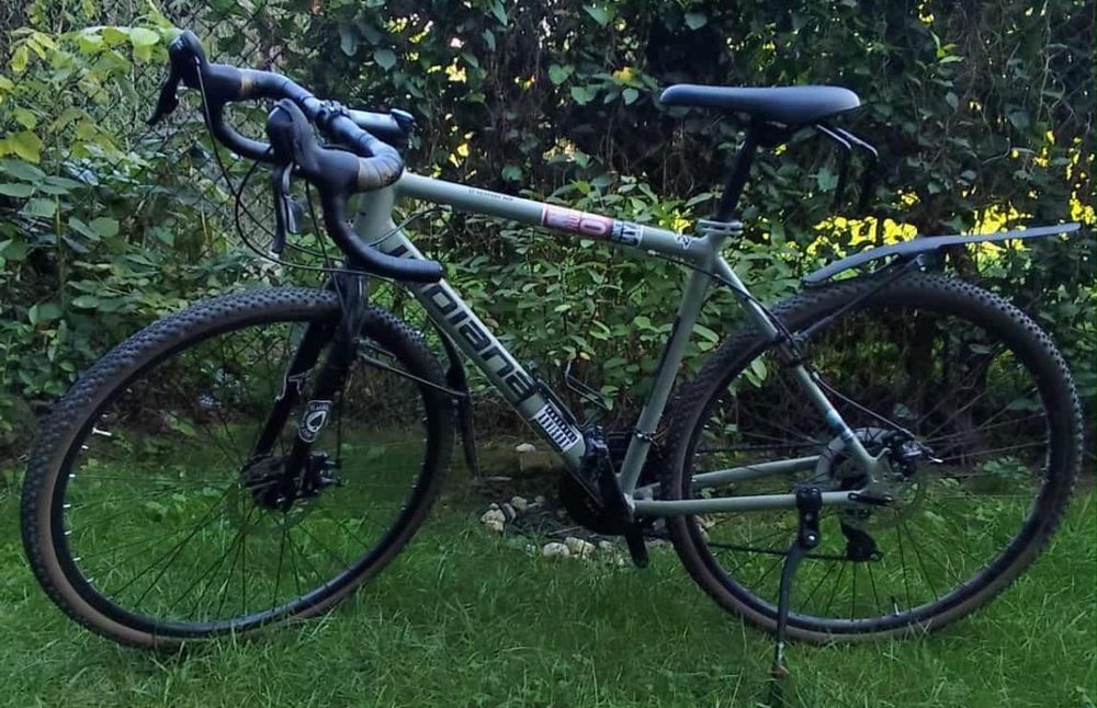 Rower gravel INDIANA Gravel M20 28 cali męski Zielony