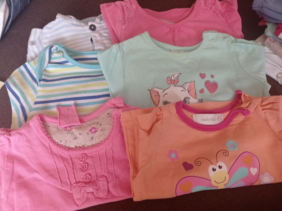 Zestaw bluzeczek niemowlęcych
