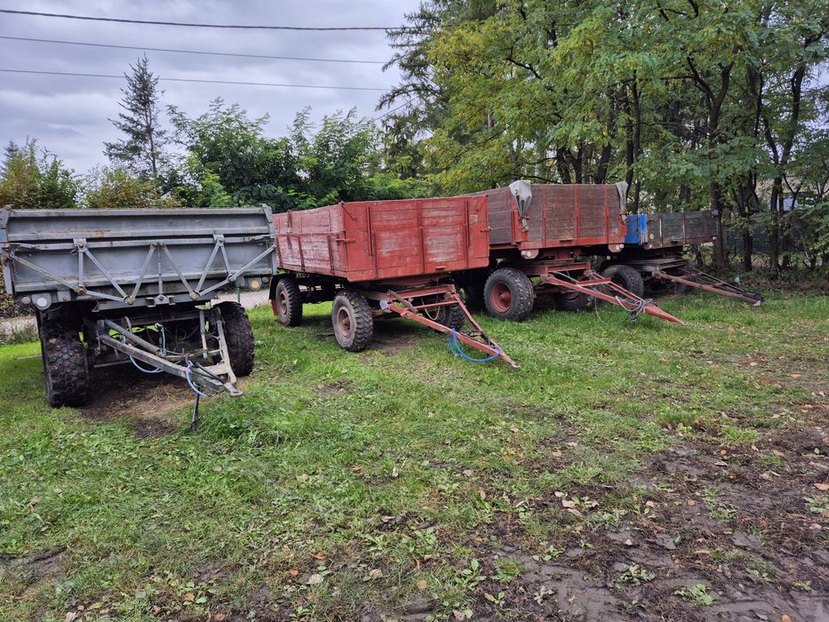 Przyczepa rolnicza czeska bss 8 ton ifa 6 ton Brandys 7 ton panav hw