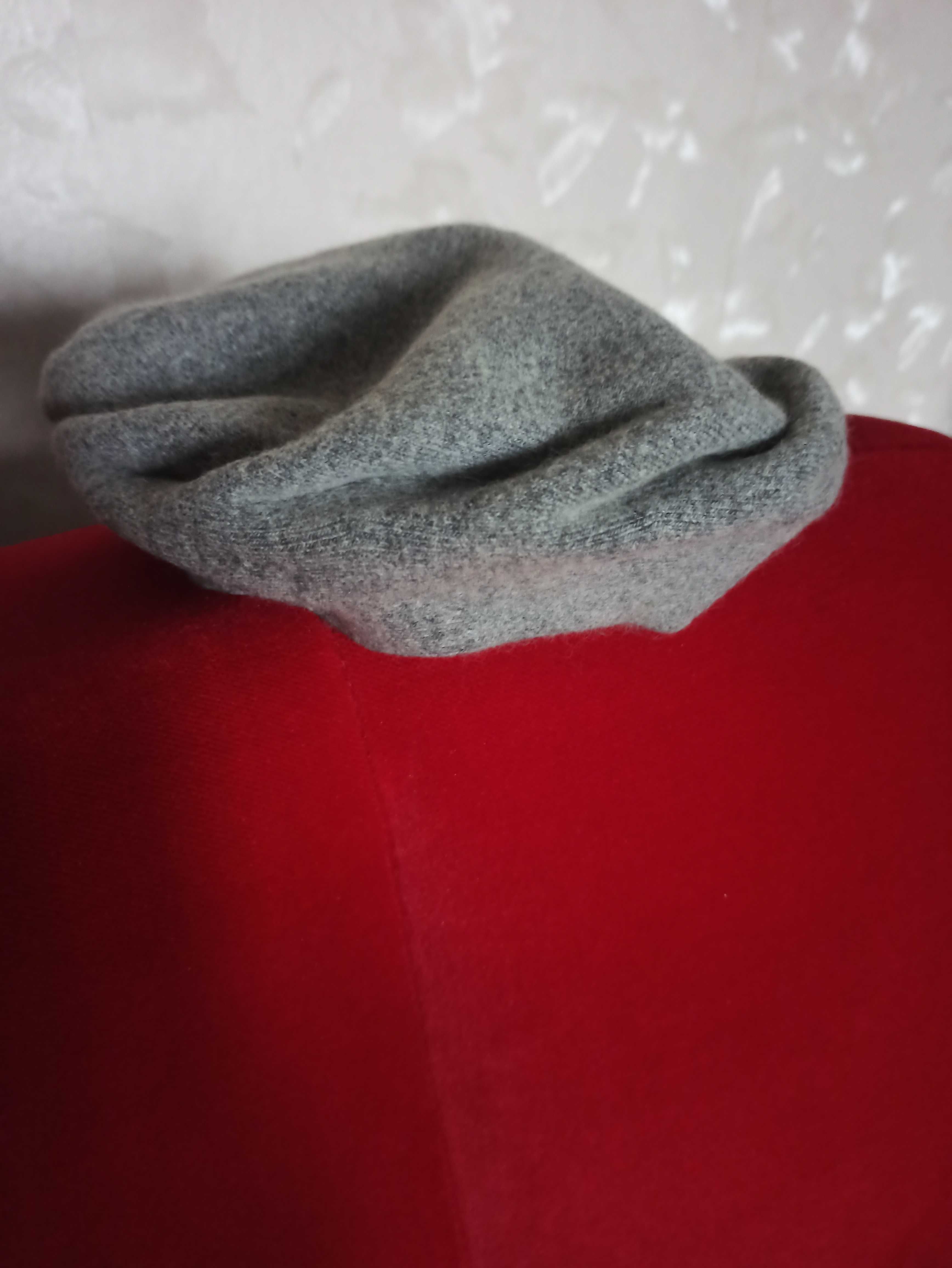 beret dzianinowy na zimę