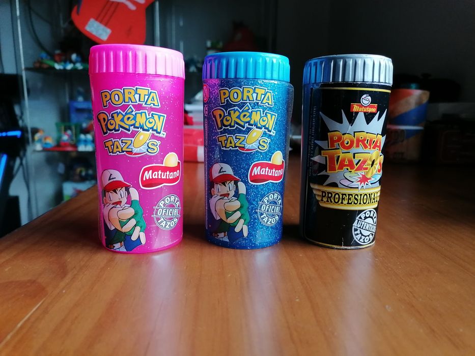 Porta Tazos Pokémon