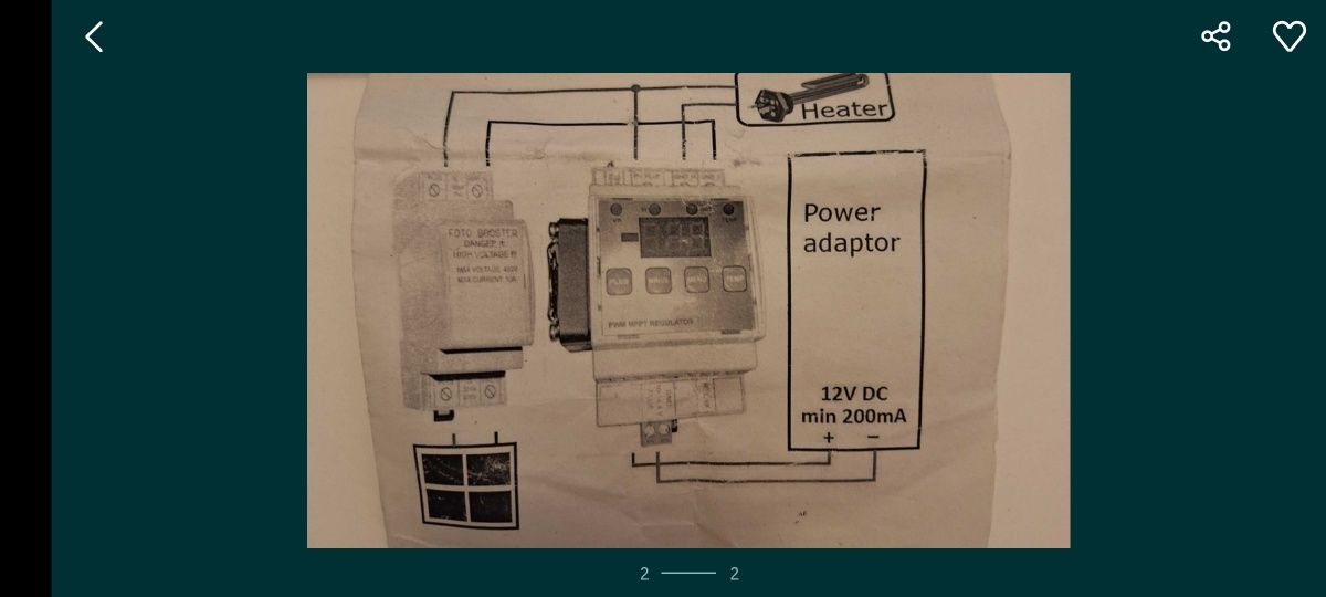 Regulator sterownik grzania wody mmpt grzałek