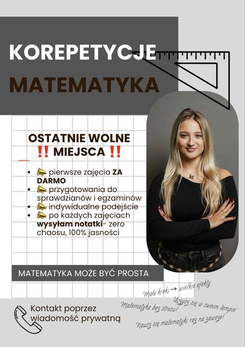 Korepetycje MATEMATYKA