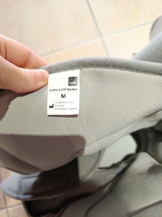 Bota ortopédica com capa