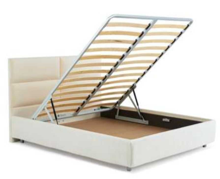 Cama de casal Nova 160x2000 Cinza claro