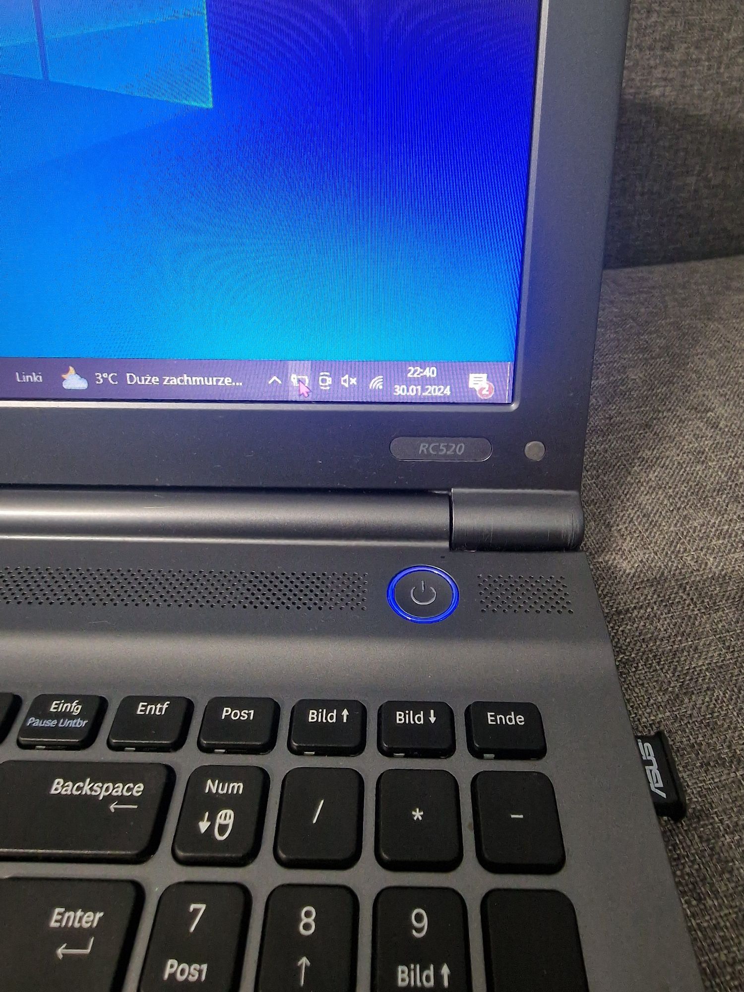 Laptop samsung notebok RC520