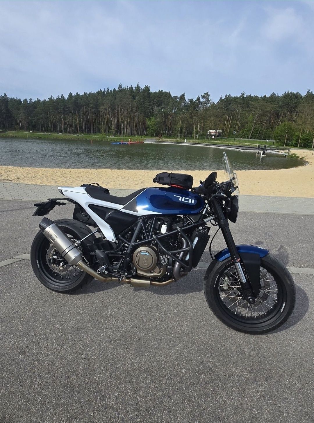 Husqvarna VITPILEN 701 Style UNIKAT na A2 ale jest pełna moc 75KM