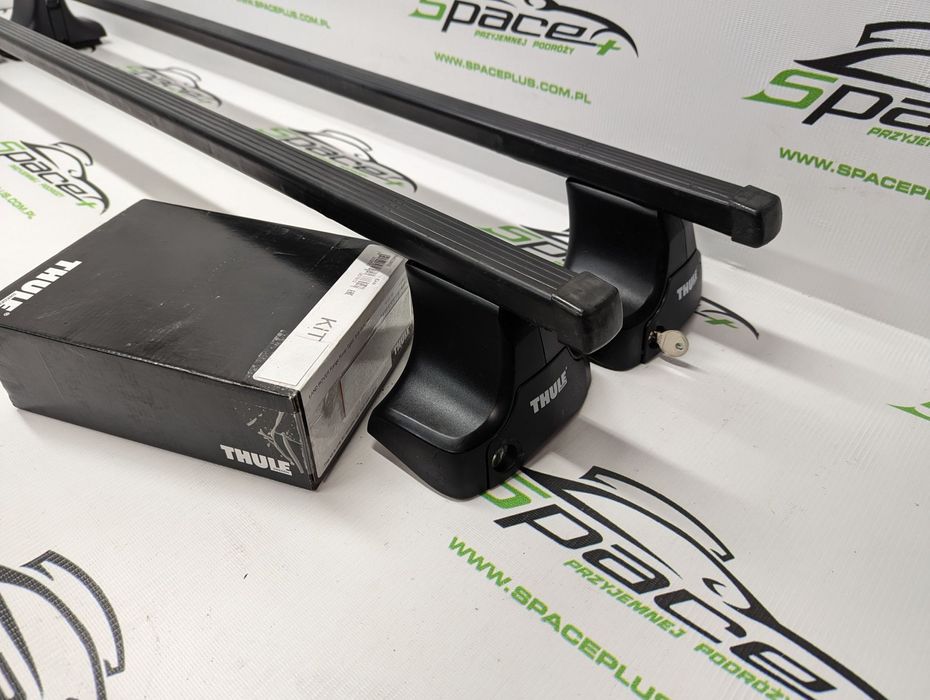 Bagażnik dachowy Thule: belki 761 + Stopy 754 + kit