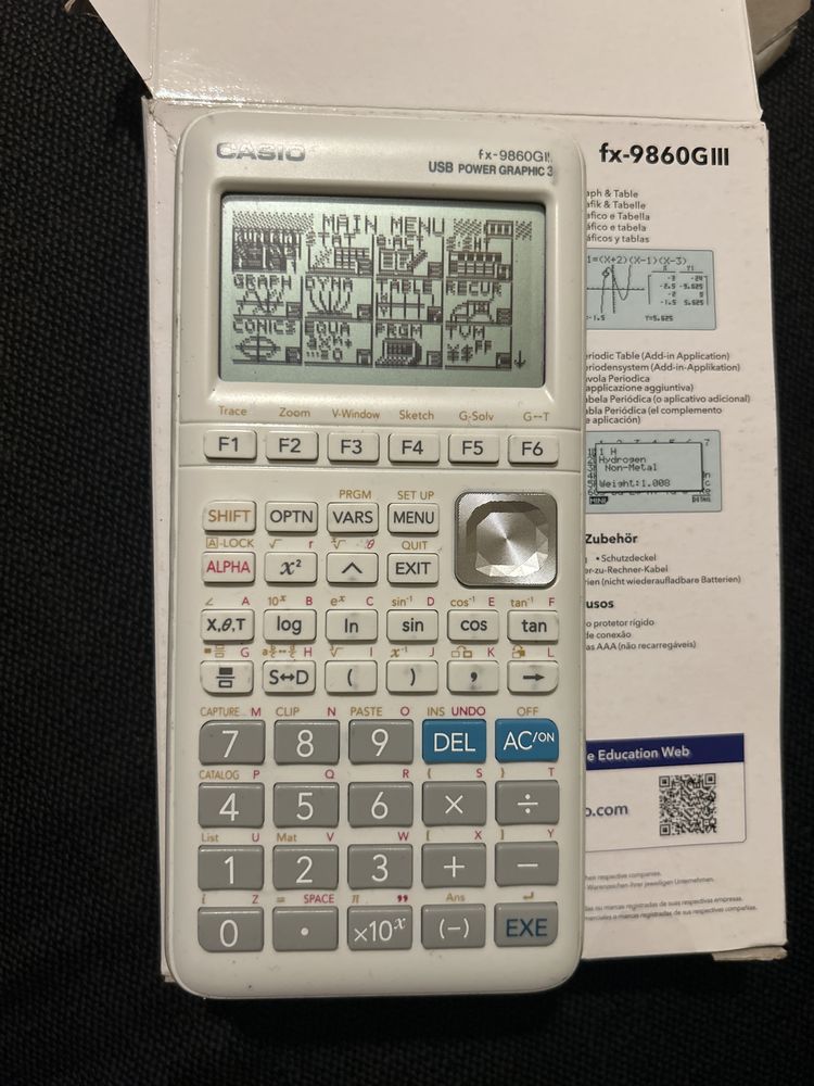 Calculadora científica CASIO  fx-9860