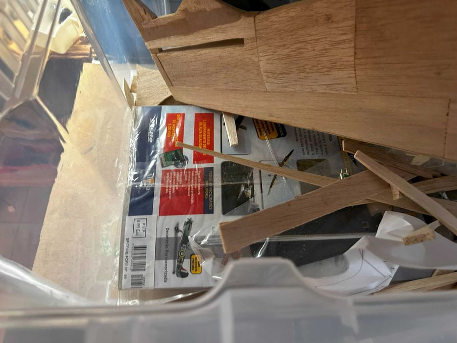 Avião spitfire em KIT